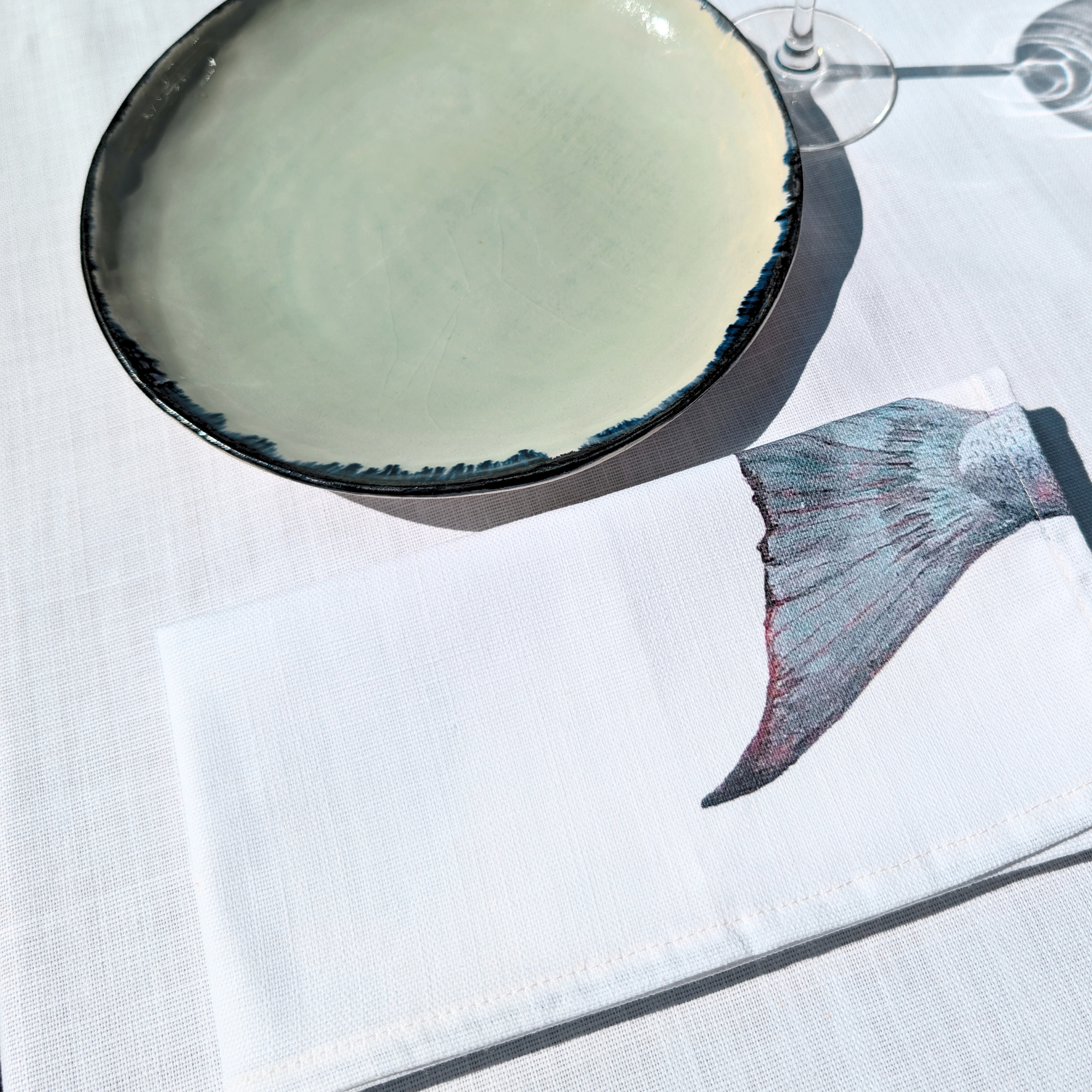 Serviette de table en coton : Dorade
