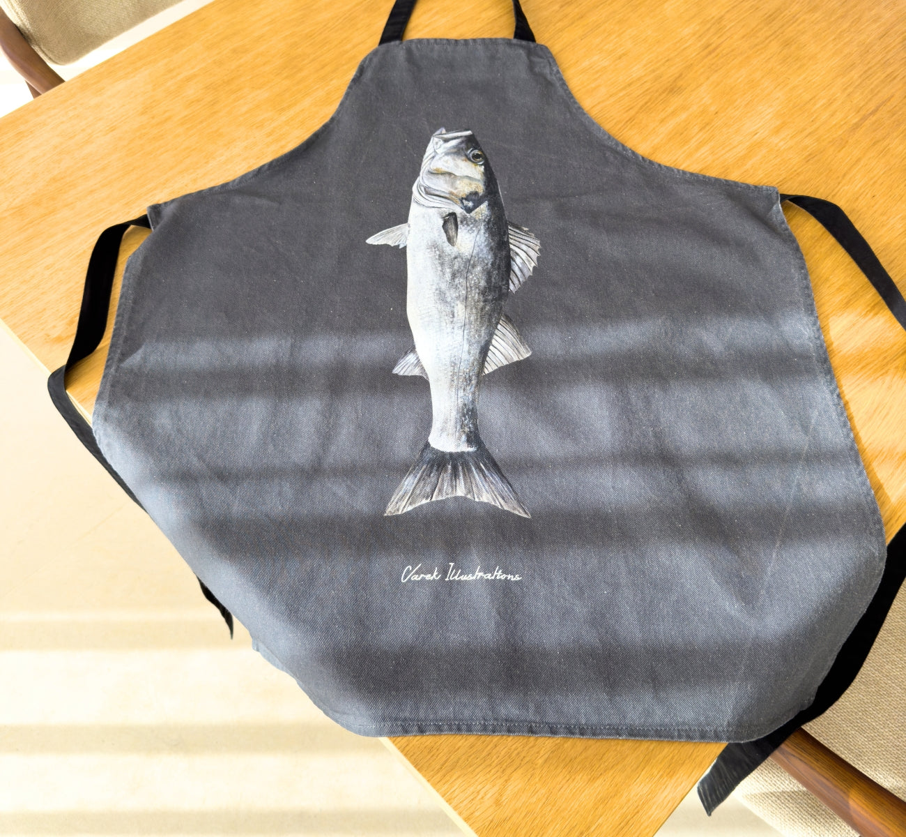 Tablier Gris Anthracite 100% coton : Le Bar