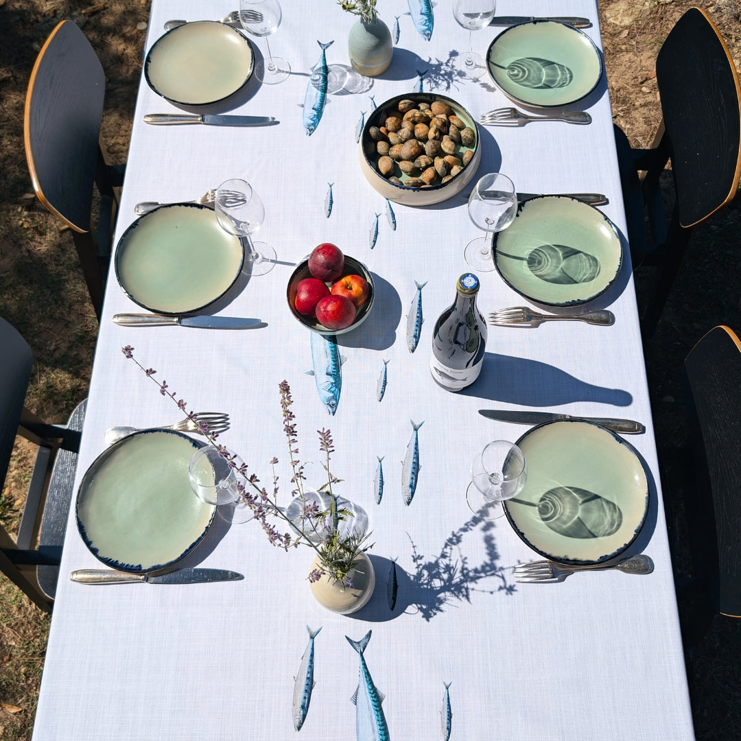 Nappe en coton rectangulaire 250 x 160 cm