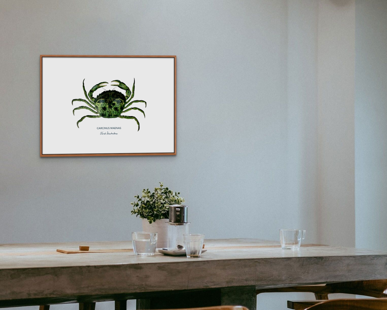 Affiche Le Crabe Vert