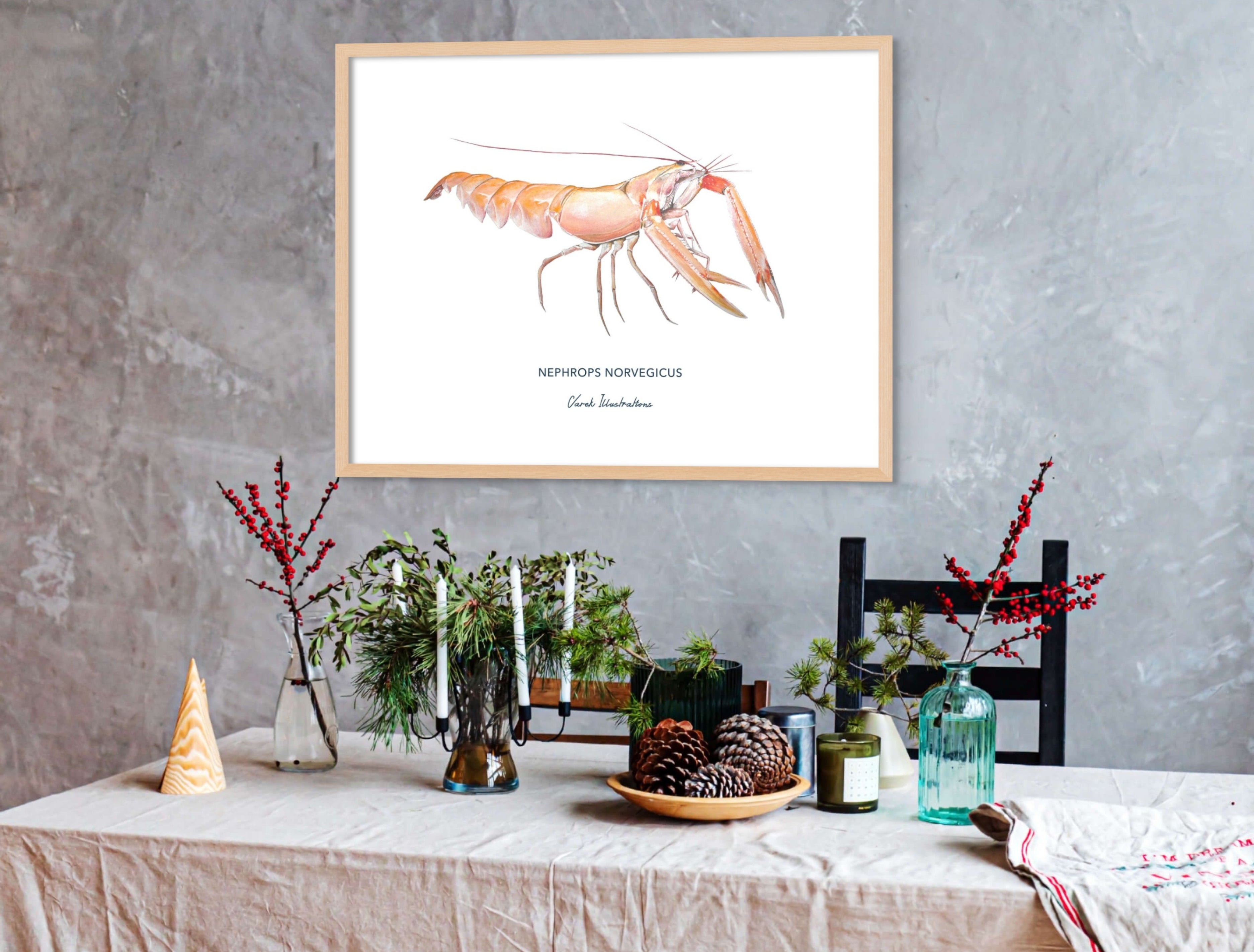 Affiche La Langoustine