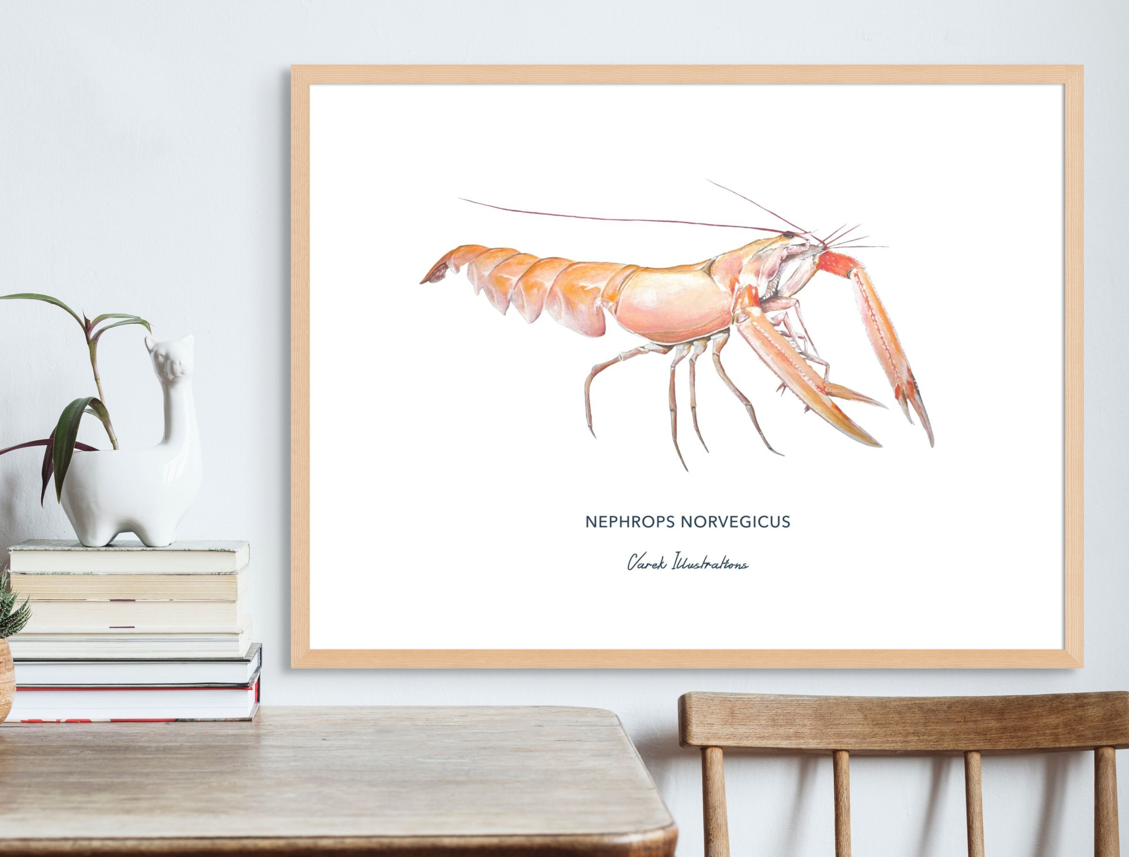 Affiche La Langoustine