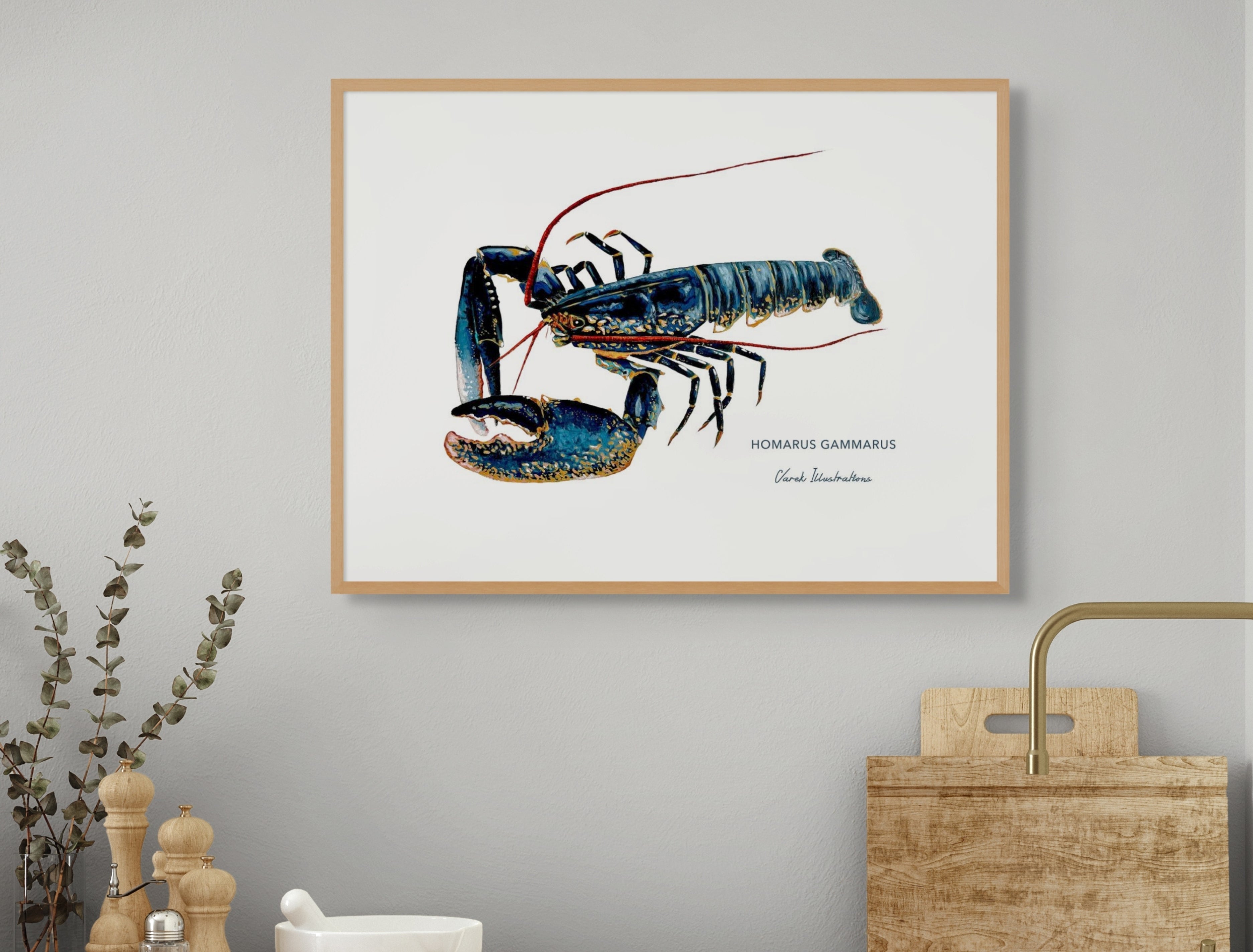 Affiche Le Homard