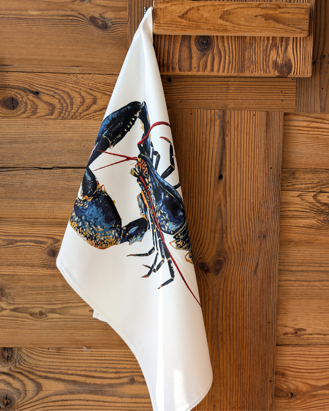 Torchon 100% coton : Le Homard
