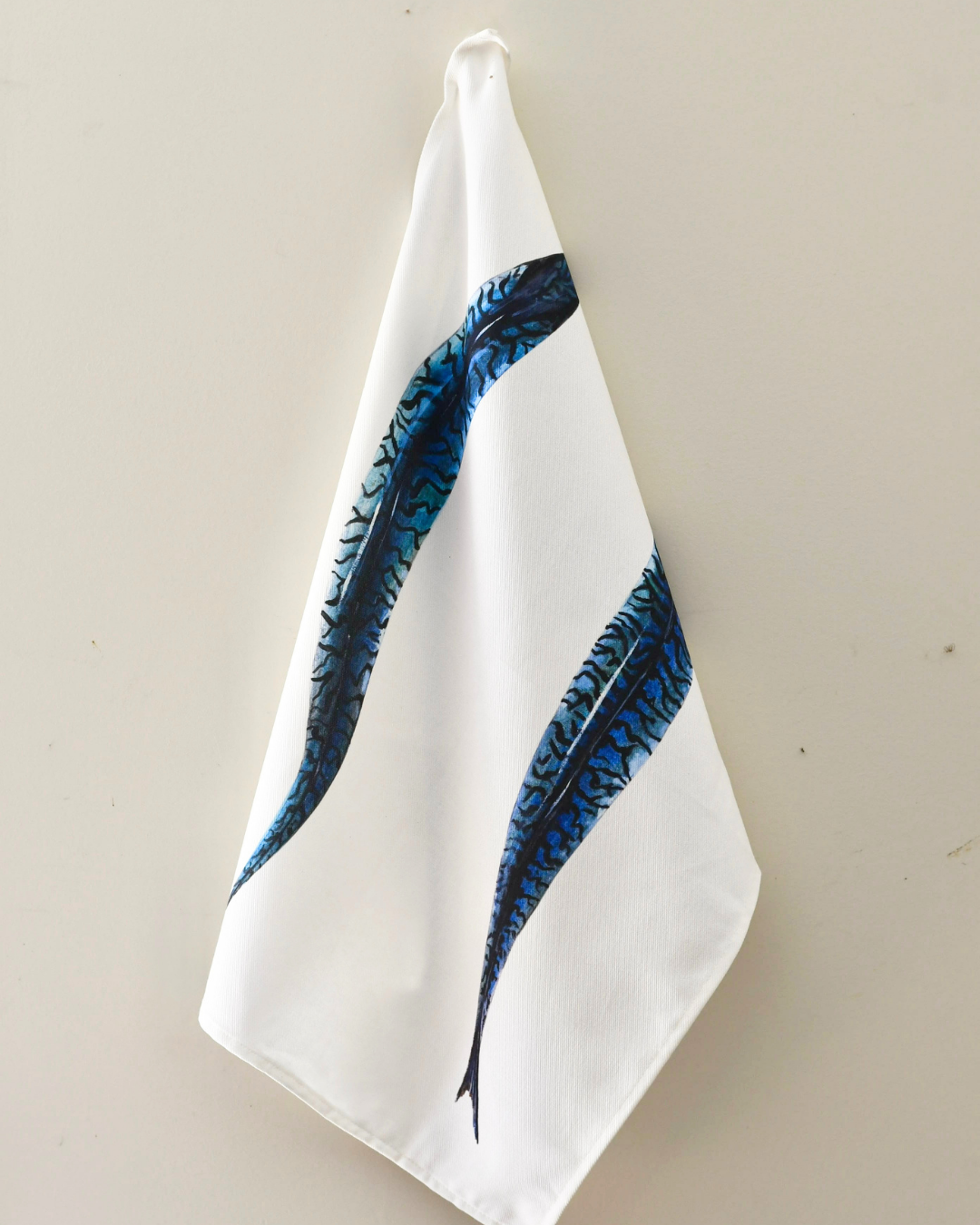 Torchon 100% coton : Les Maquereaux vus du ciel