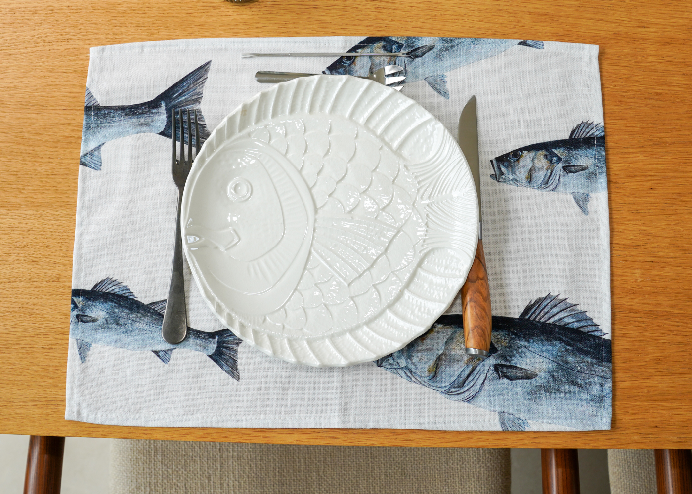 Set de table en coton enduit : Le Bar