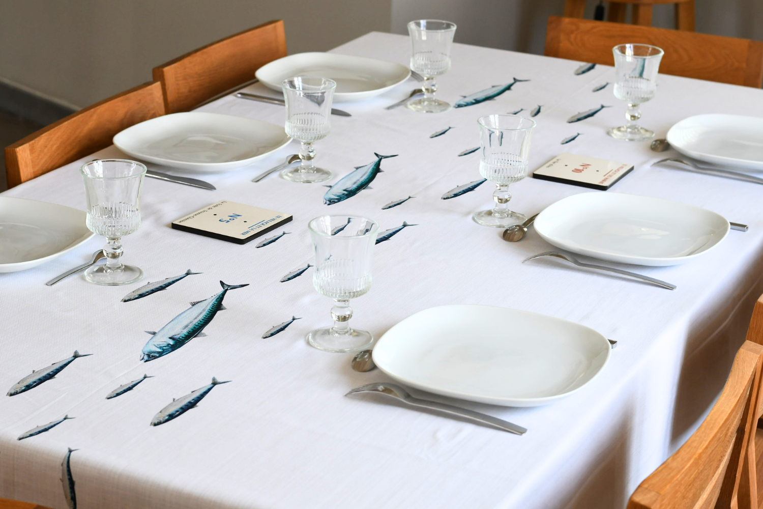 Nappe en coton rectangulaire 250 x 160 cm